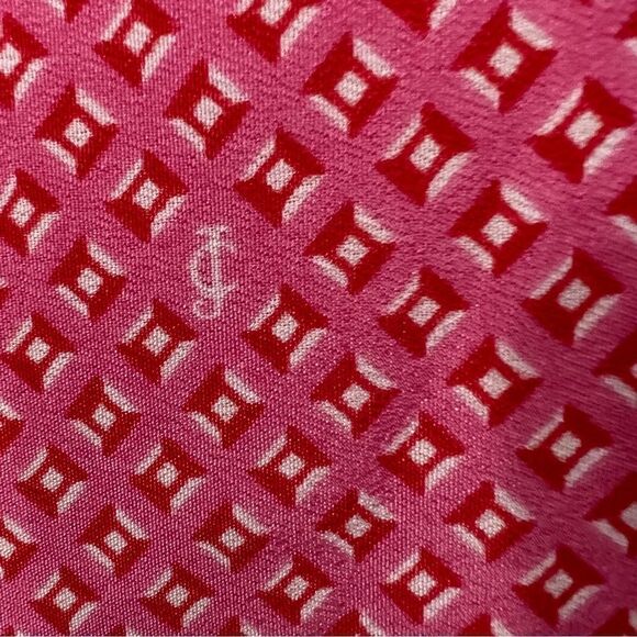 ‎Juicy Couture Pink/Orange Sleeveless Tie Neck Shift Dress -- 10 - Picture 8 of 11